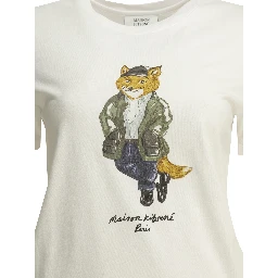 "Weekend Fox" Crew-Neck T-Shirt