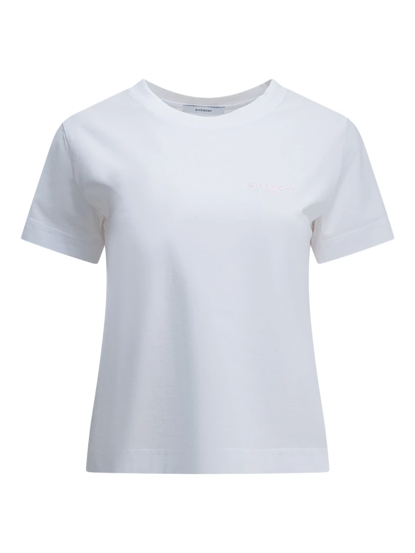 Crewneck T-shirt with logo
