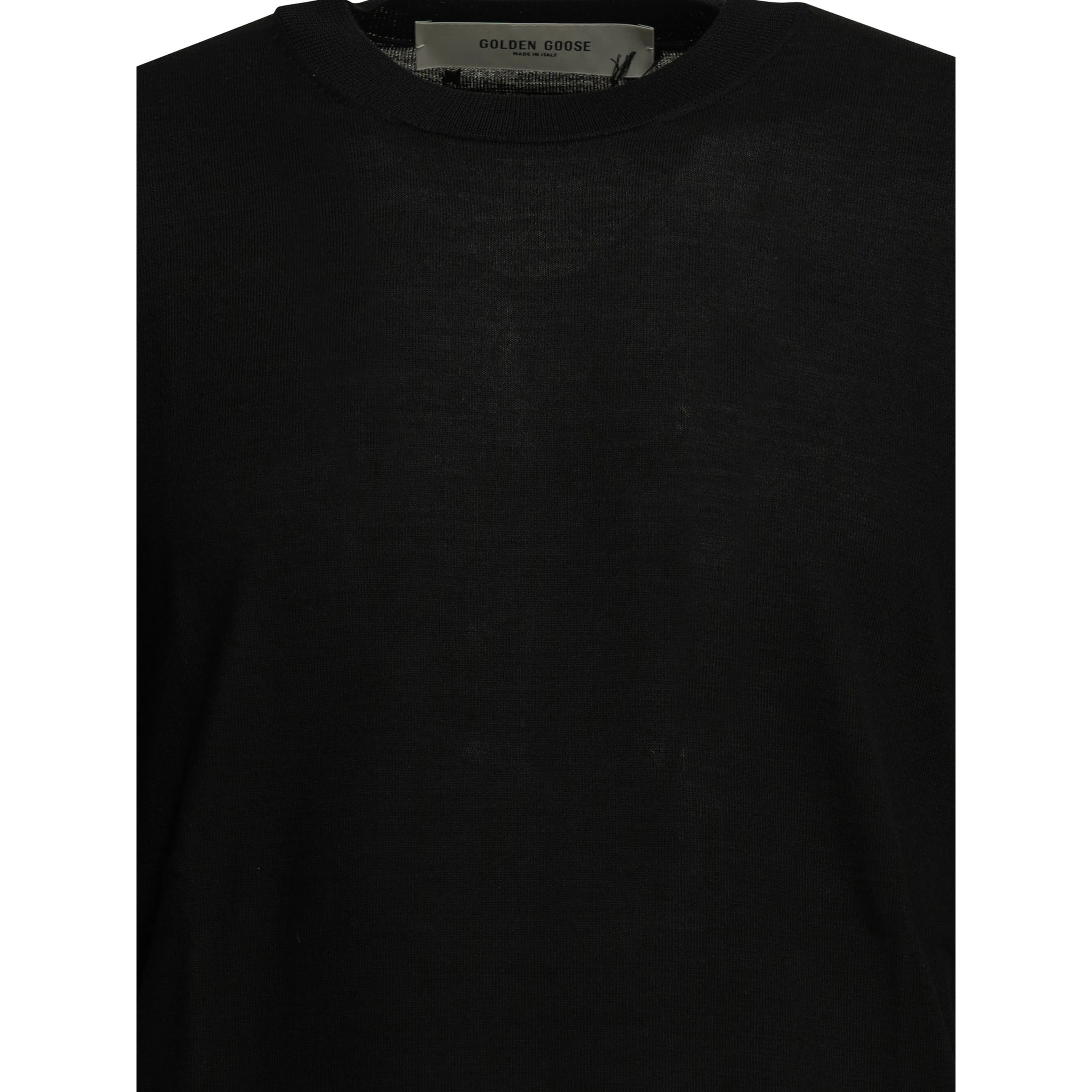 Wool crew neck sweater