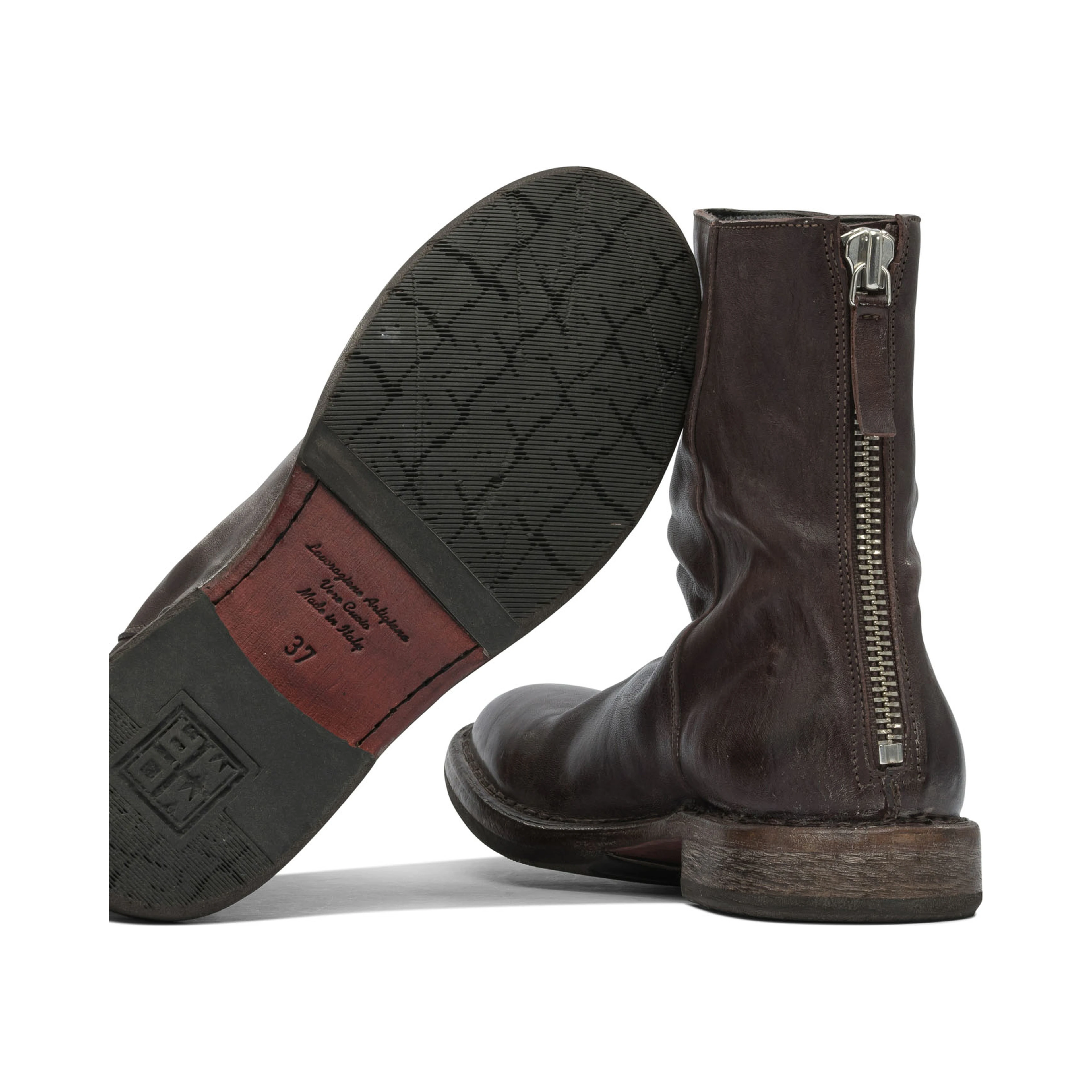 "Minsk" zippered ankle boots