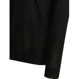 Wool crew neck sweater