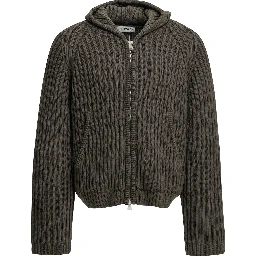 "Level" Zip-Up Sweater
