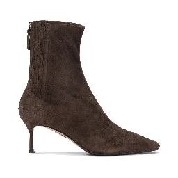 "Saint Honoré 65MM" Ankle Boots with Zipper