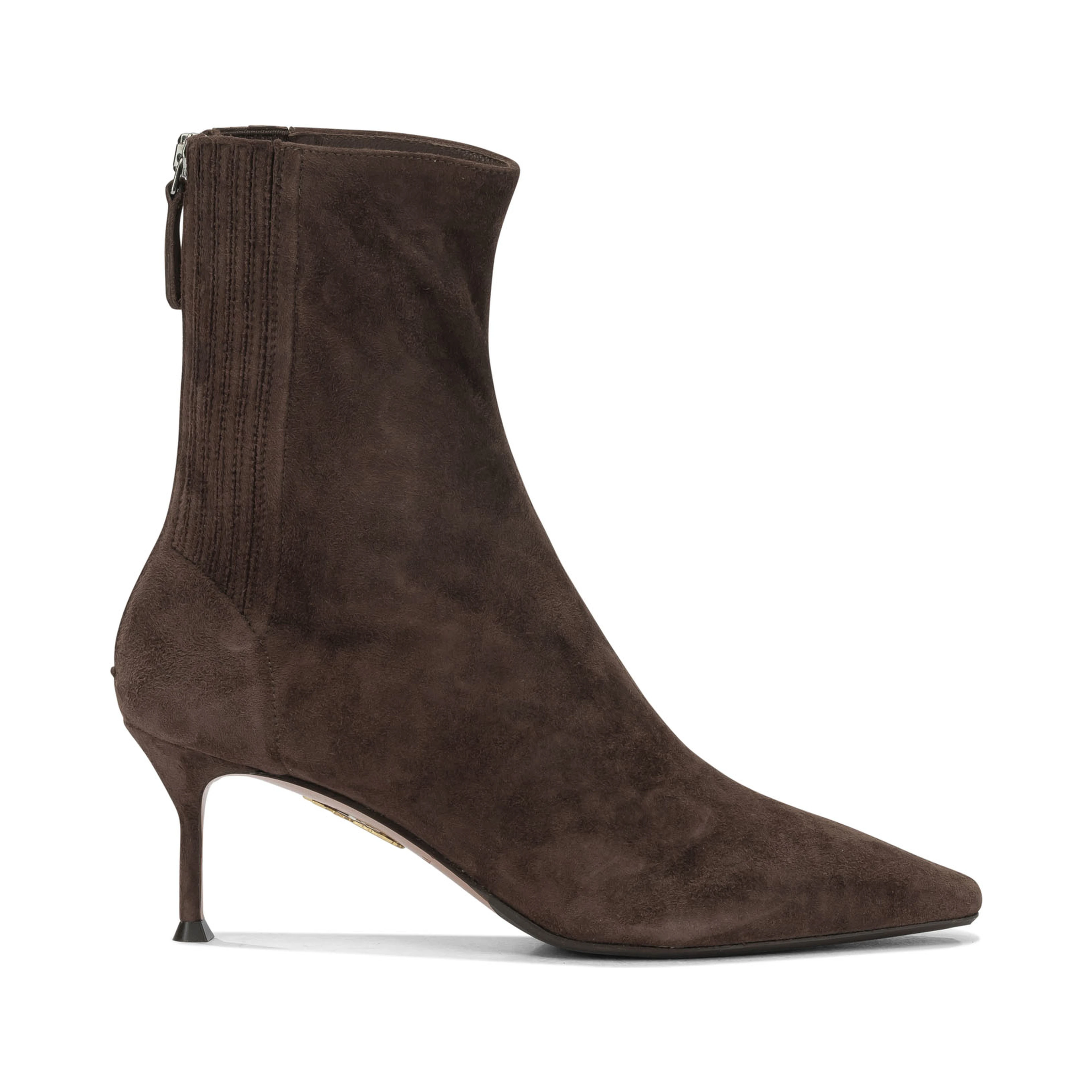 "Saint Honoré 65MM" Ankle Boots with Zipper