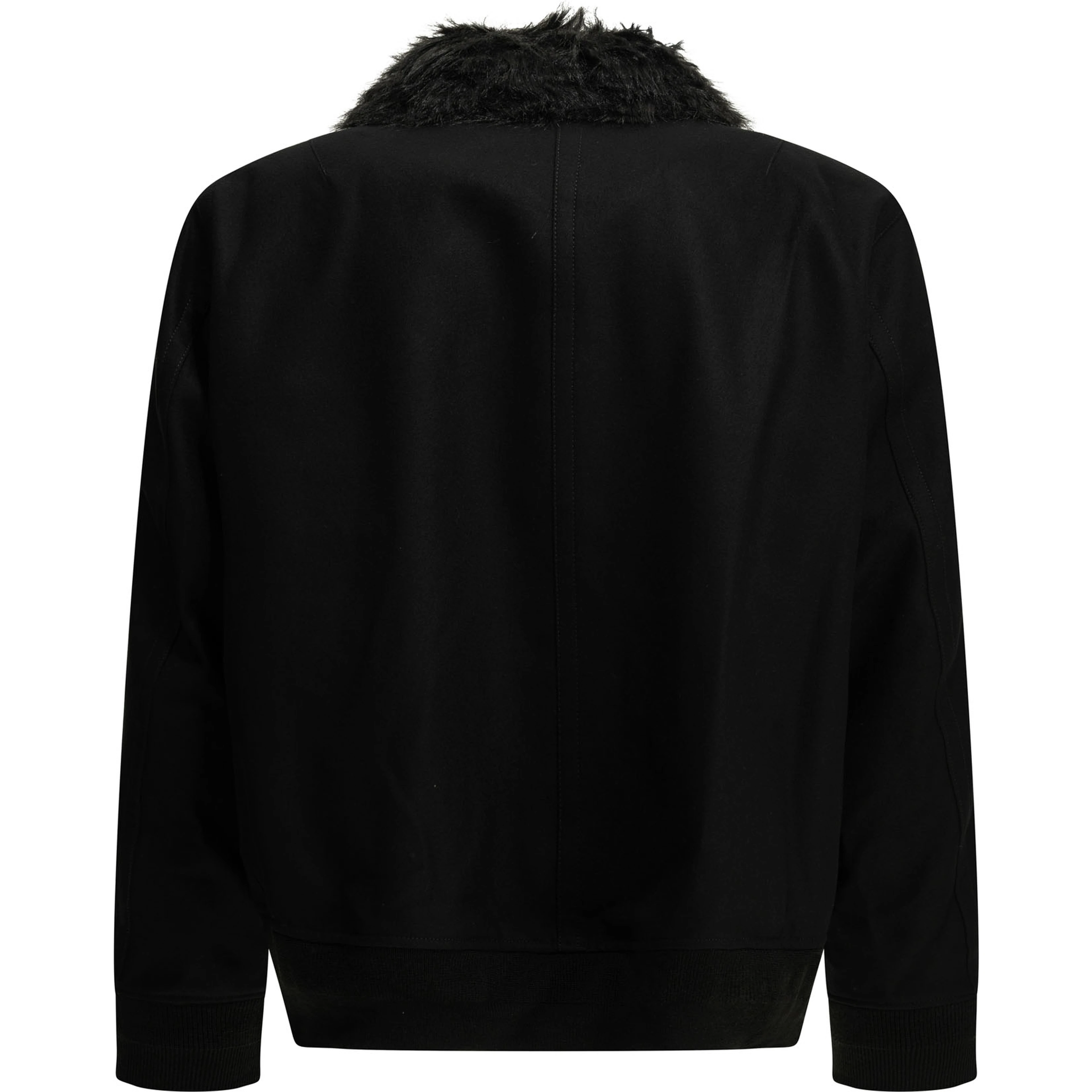 Wool bomber jacket