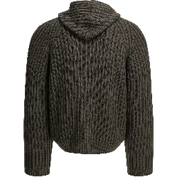 "Level" Zip-Up Sweater