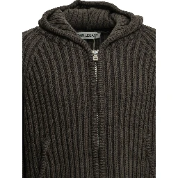 "Level" Zip-Up Sweater