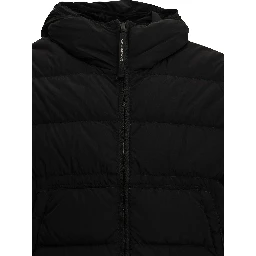 "Chrome-R Goggle" Short Down Jacket