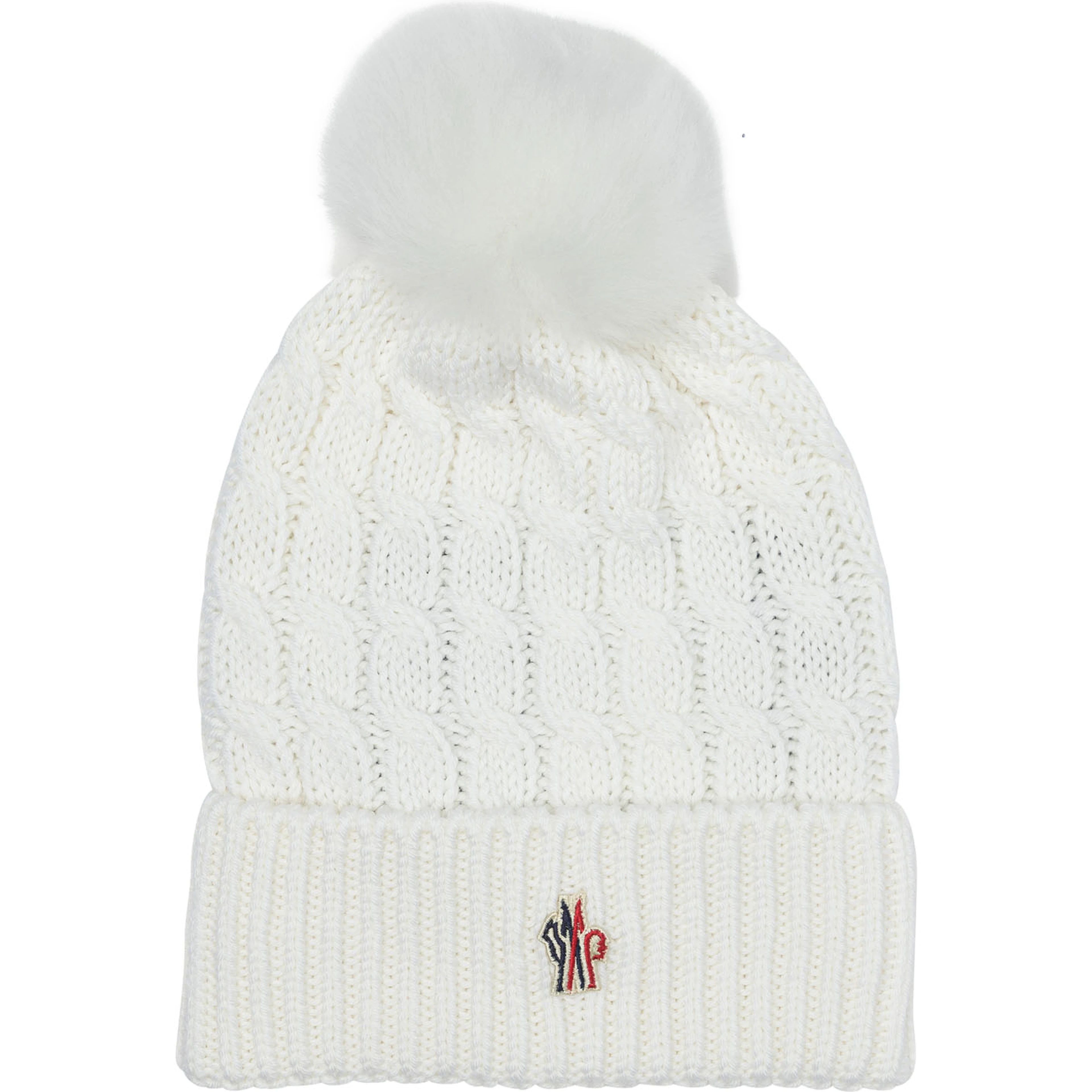 Wool beanie with logo