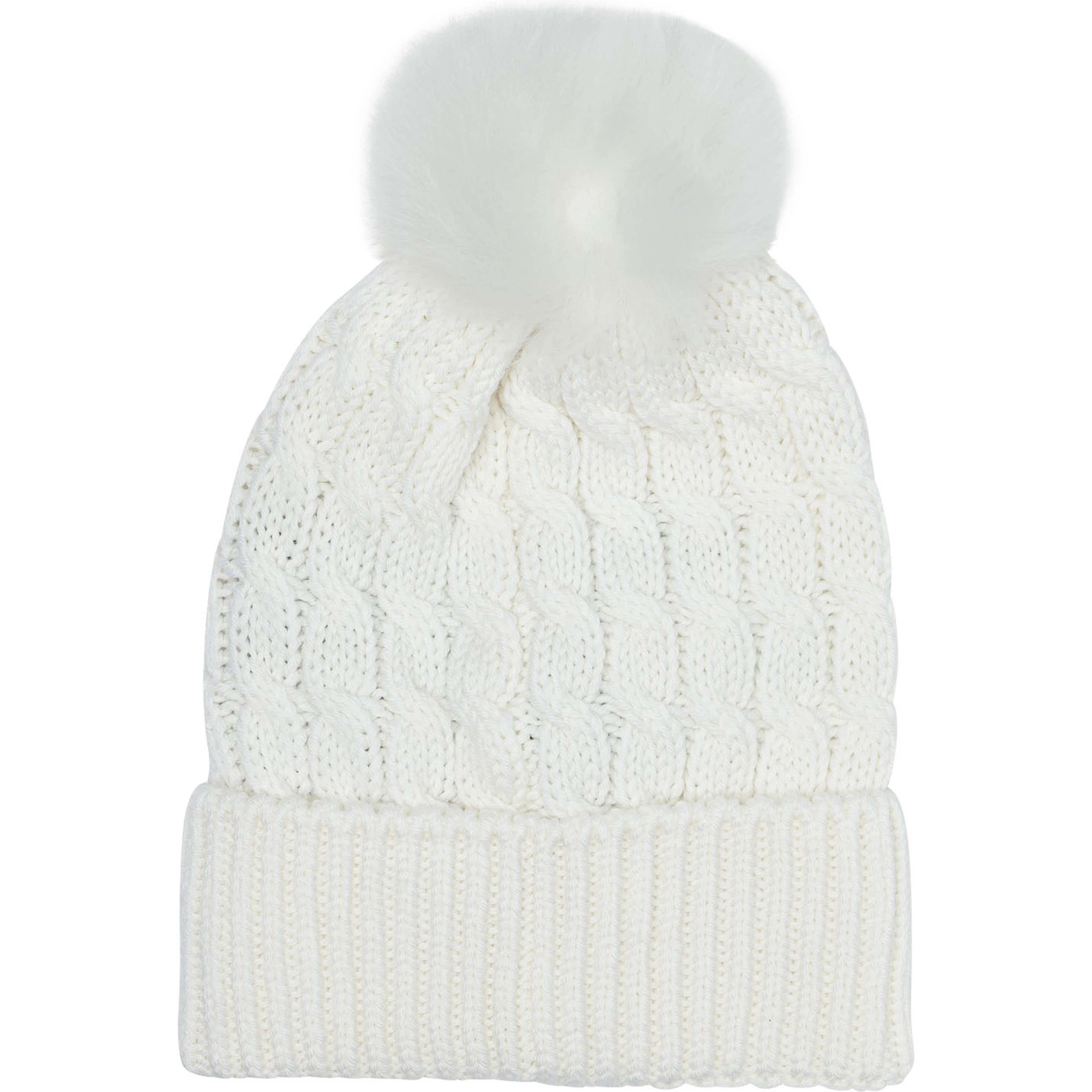 Wool beanie with logo