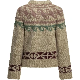 Crew-neck sweater with logo
