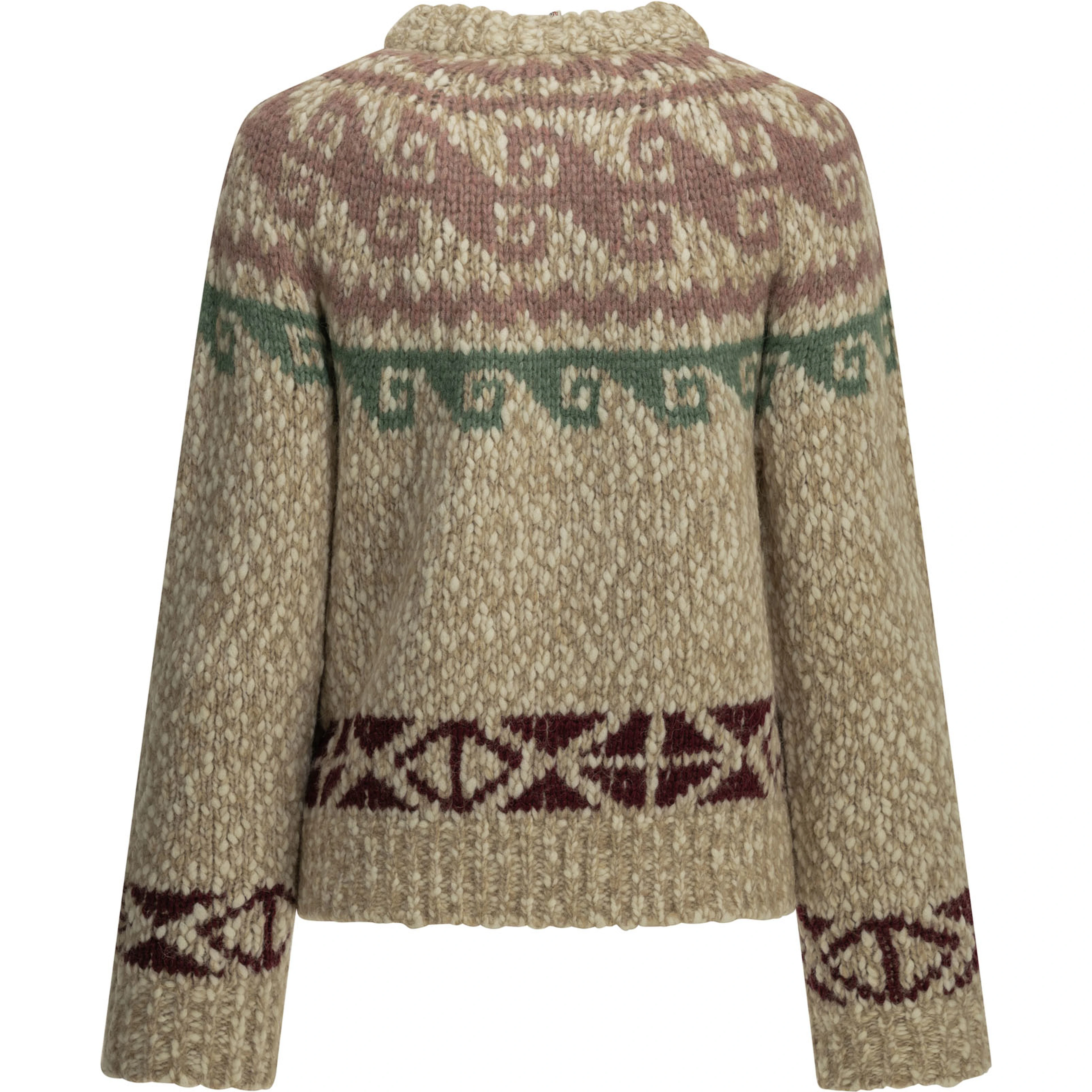 Crew-neck sweater with logo
