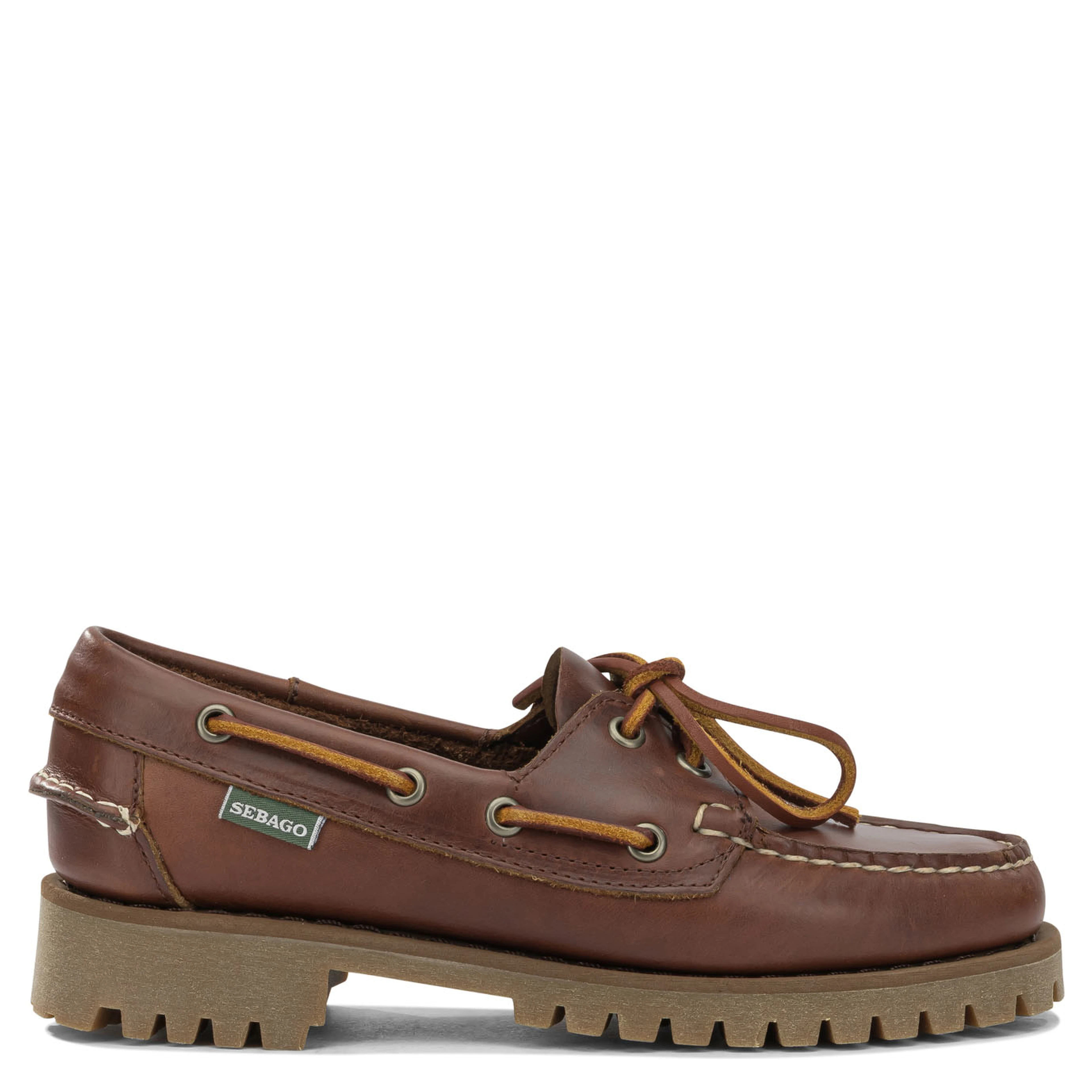 "Ranger Waxy" Lace-Up Loafers