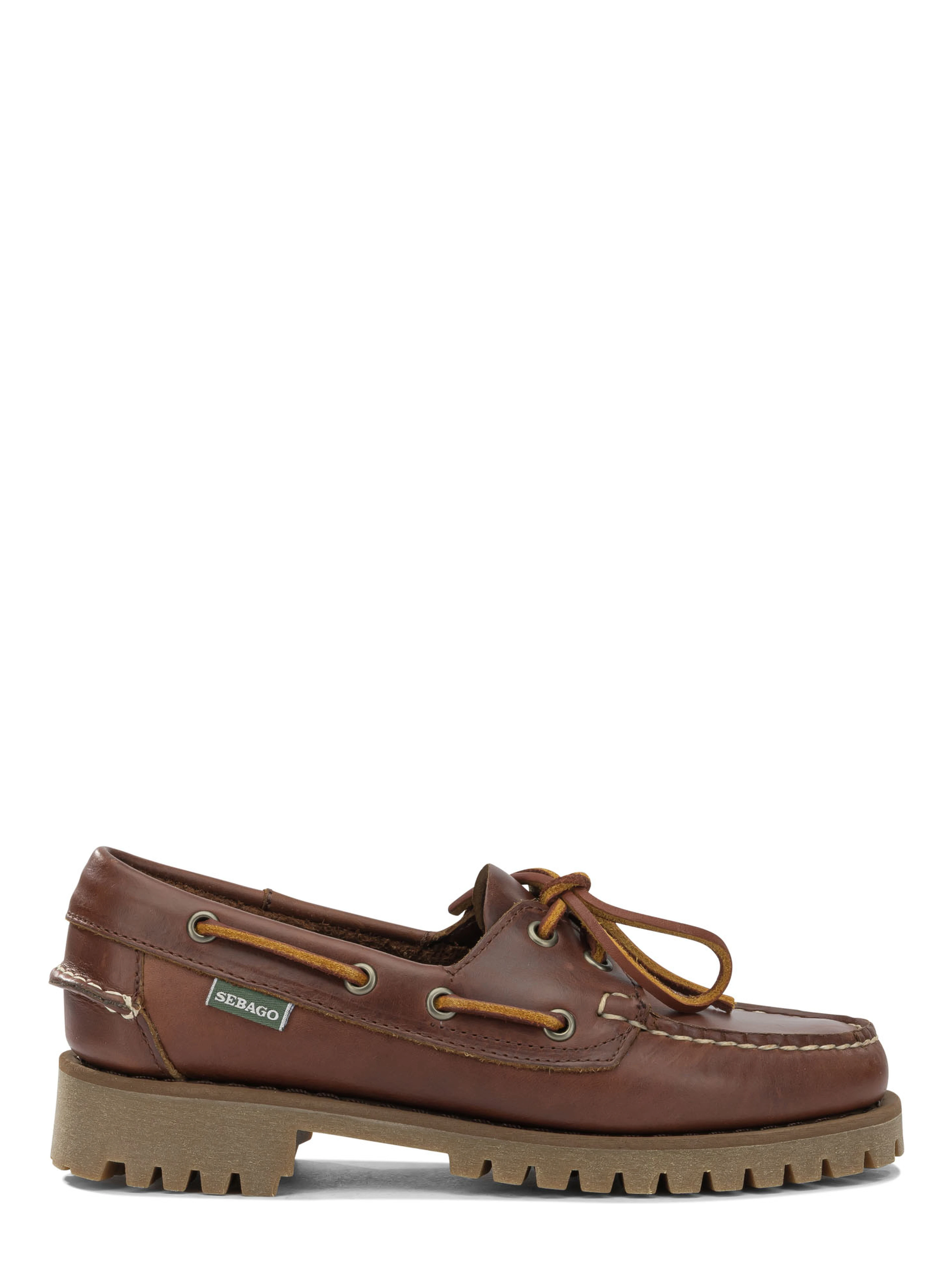 "Ranger Waxy" Lace-Up Loafers