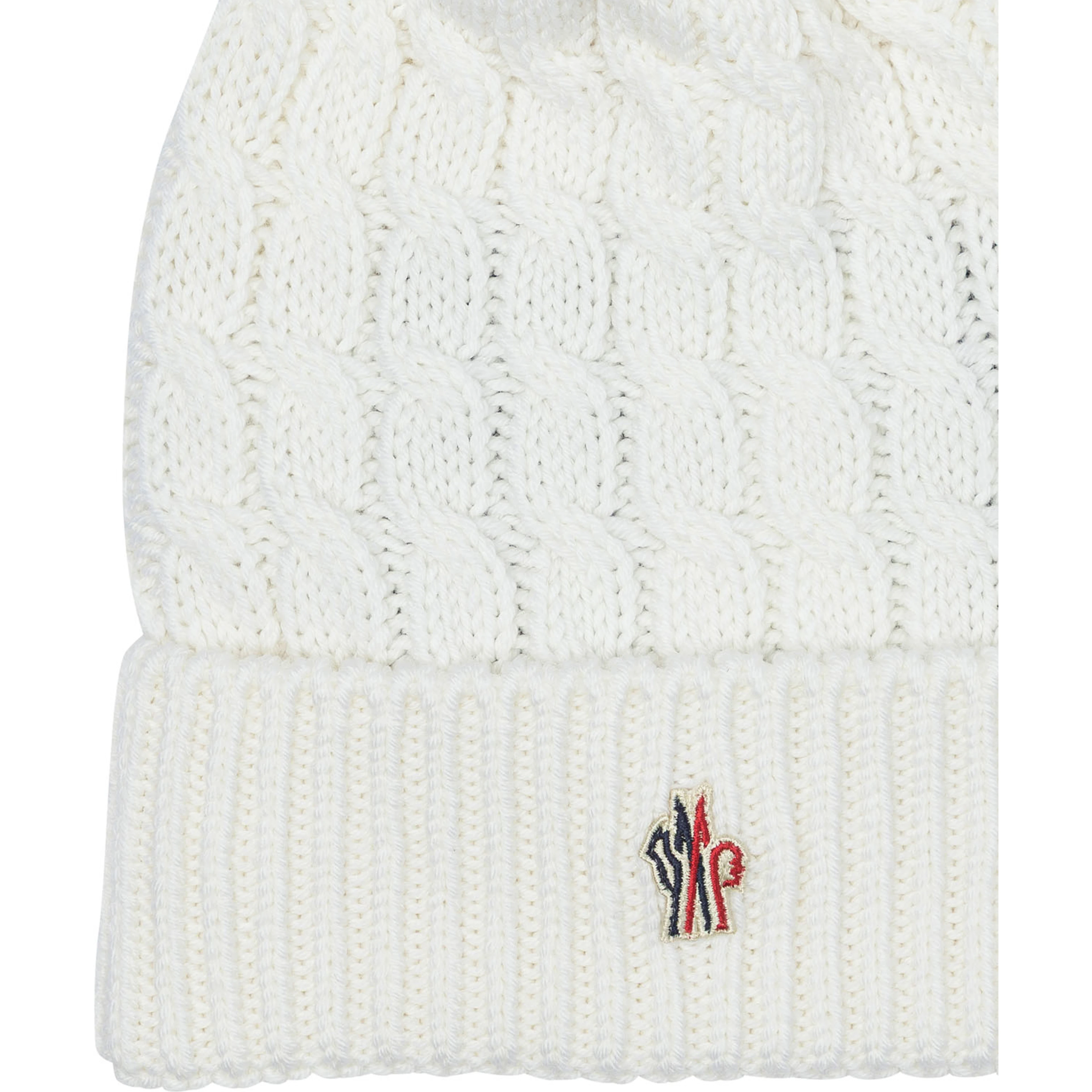 Wool beanie with logo