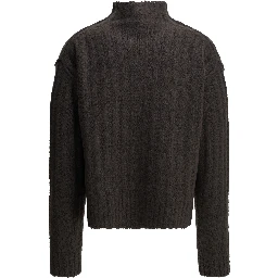 Cashmere and silk turtleneck sweater