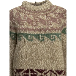 Crew-neck sweater with logo