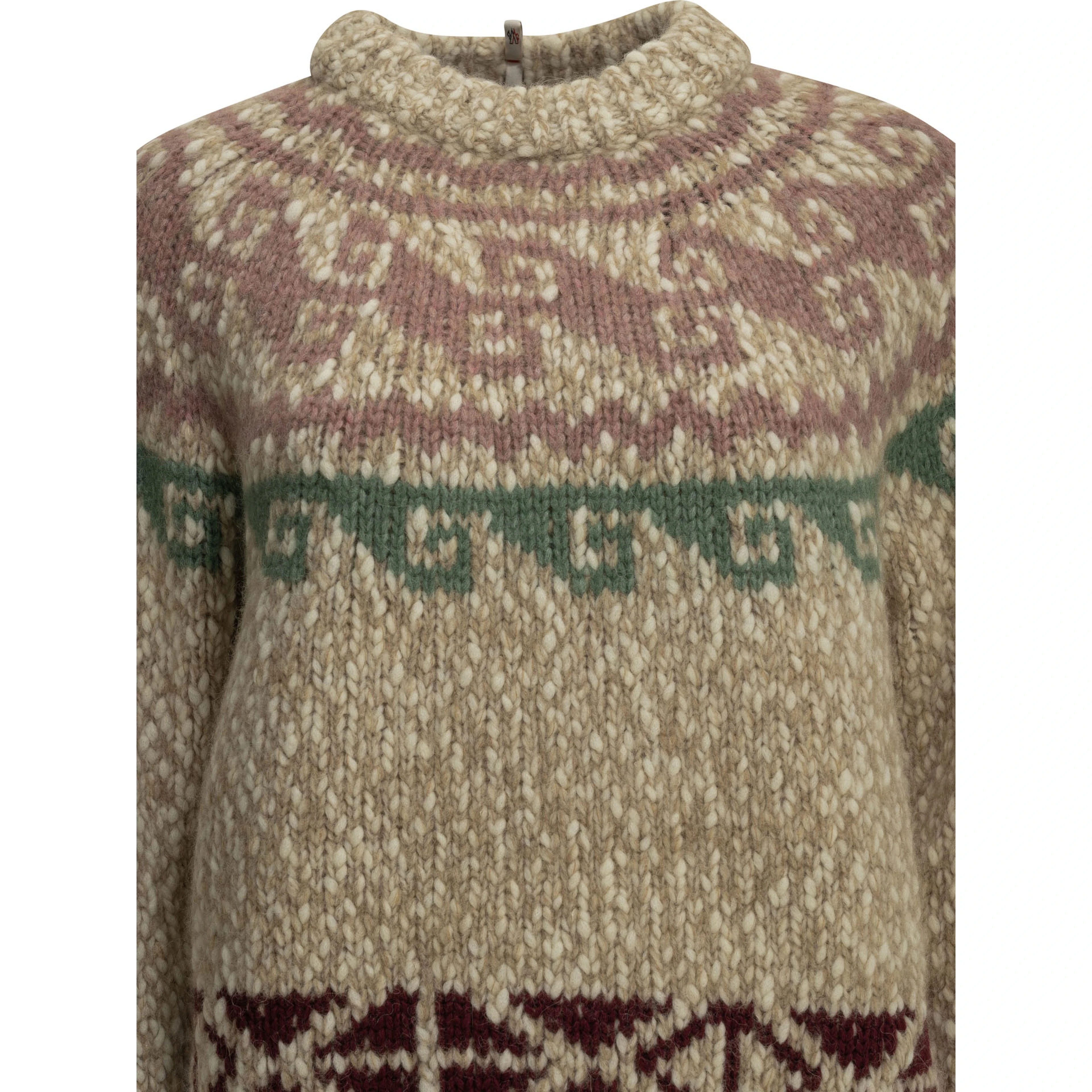 Crew-neck sweater with logo