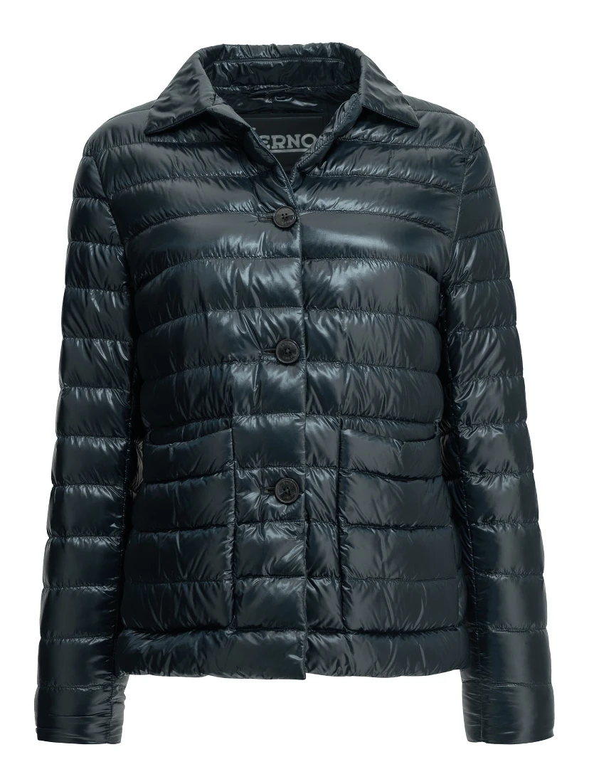 Ultra-light nylon short down jacket