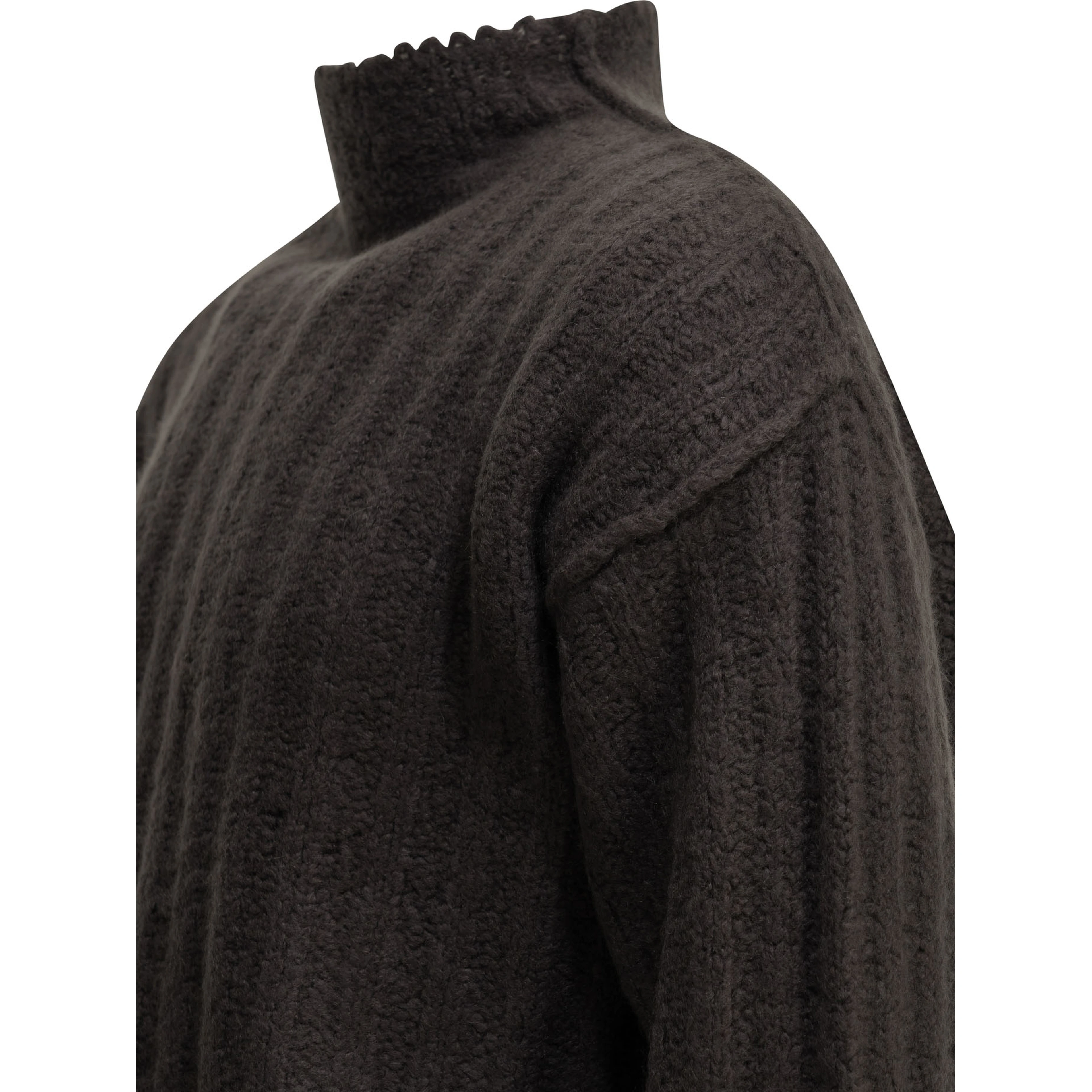 Cashmere and silk turtleneck sweater