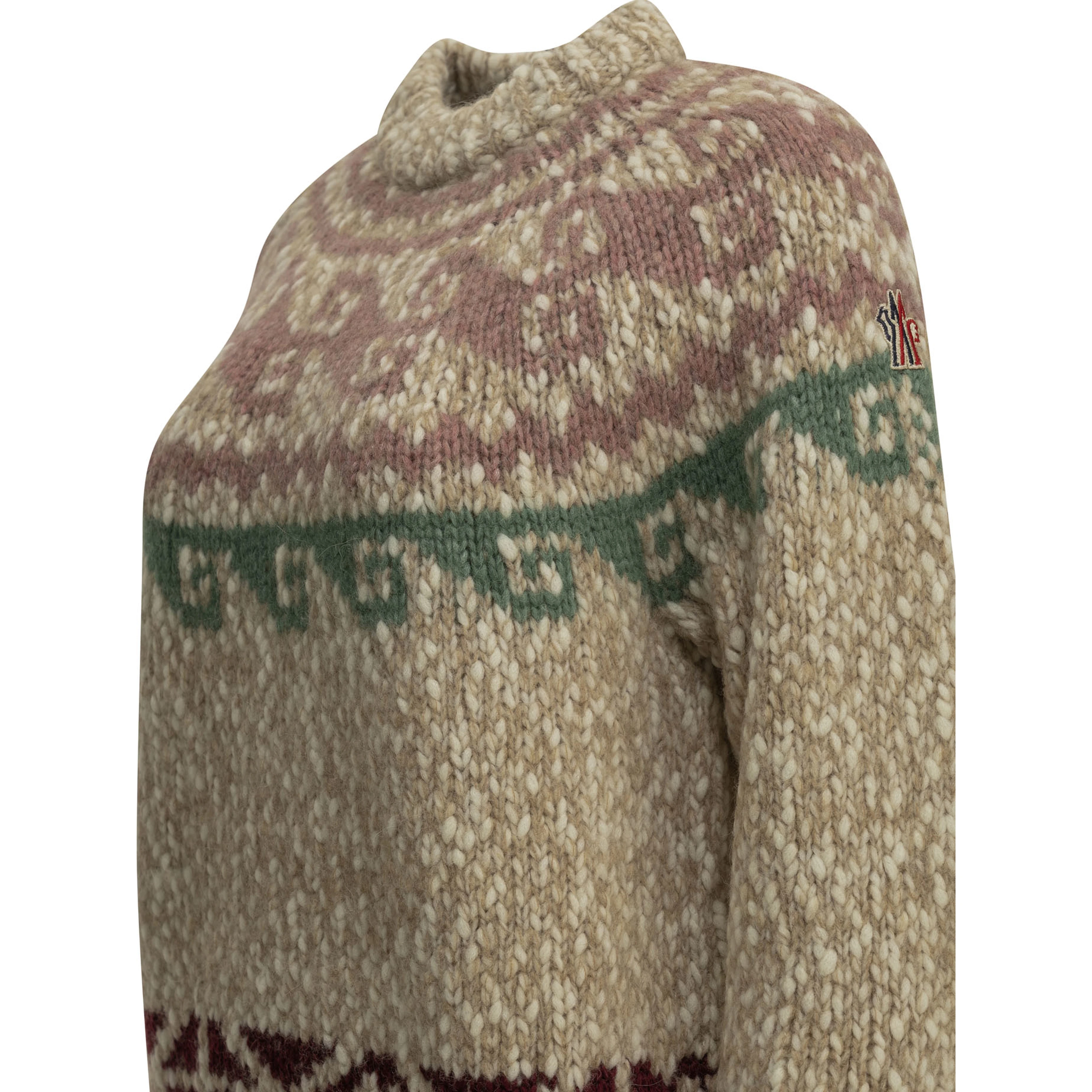 Crew-neck sweater with logo