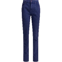 Straight-leg jeans