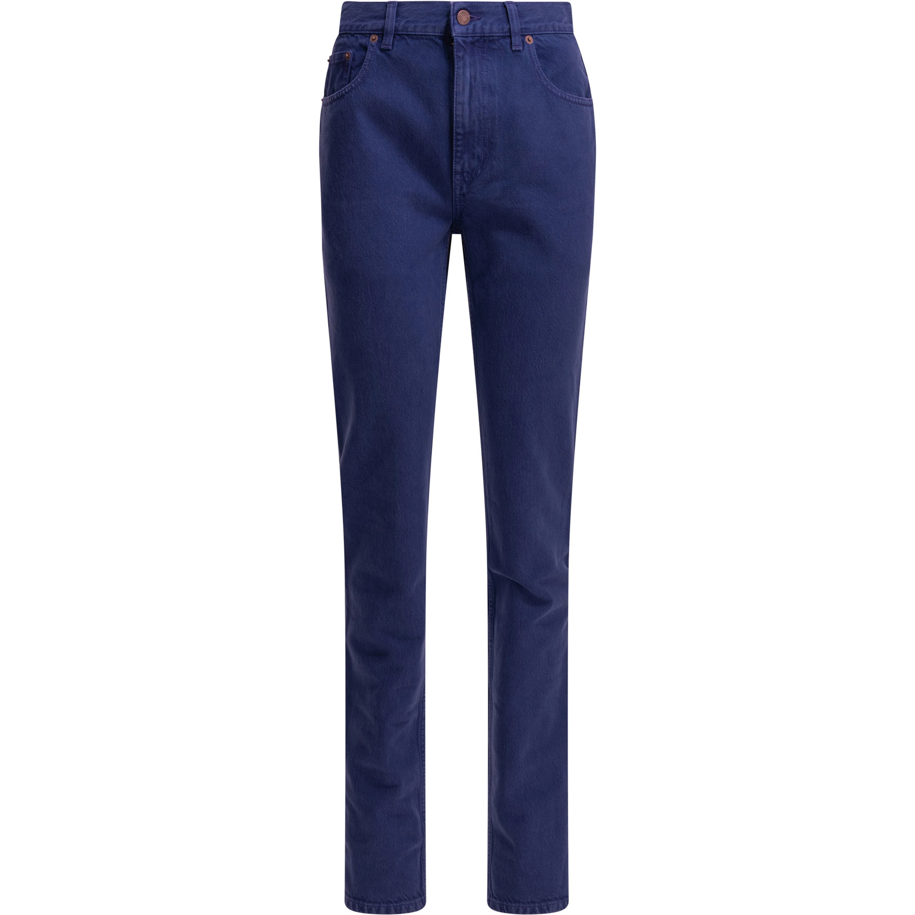 Straight-leg jeans