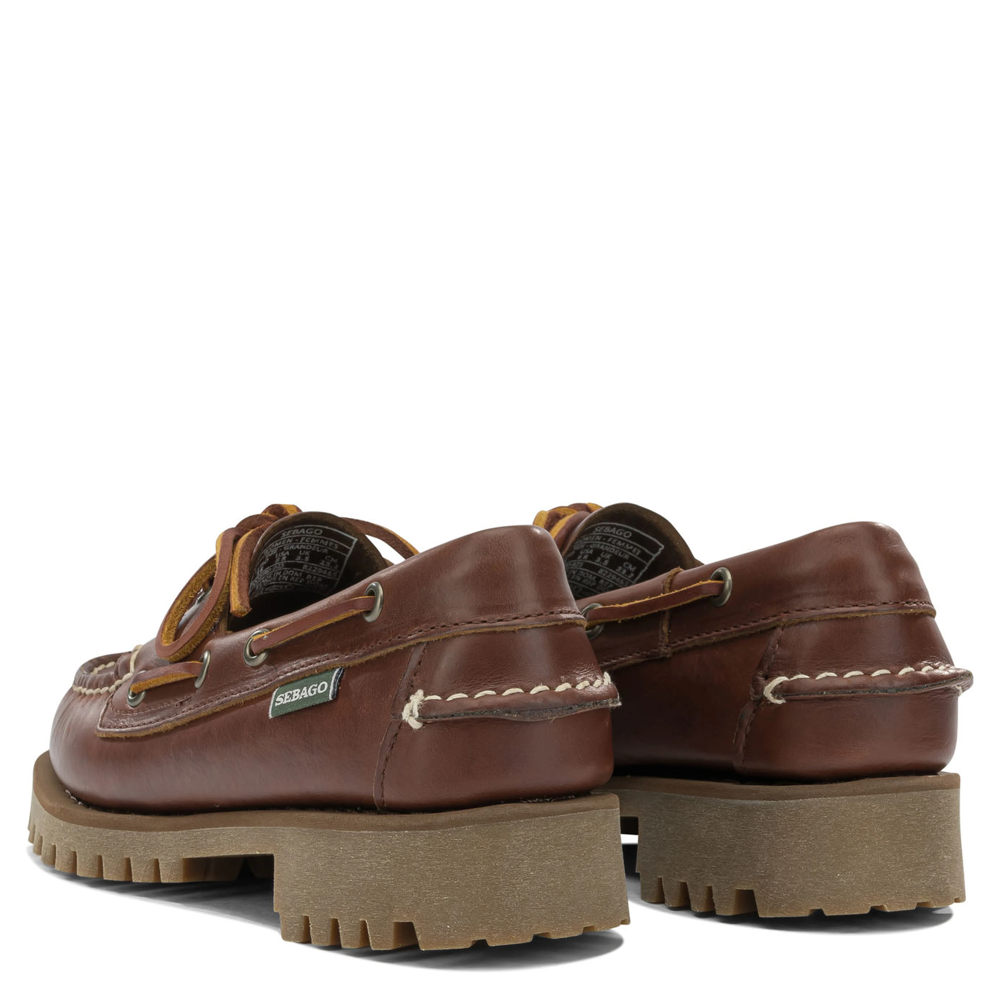 "Ranger Waxy" Lace-Up Loafers