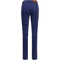 Straight-leg jeans