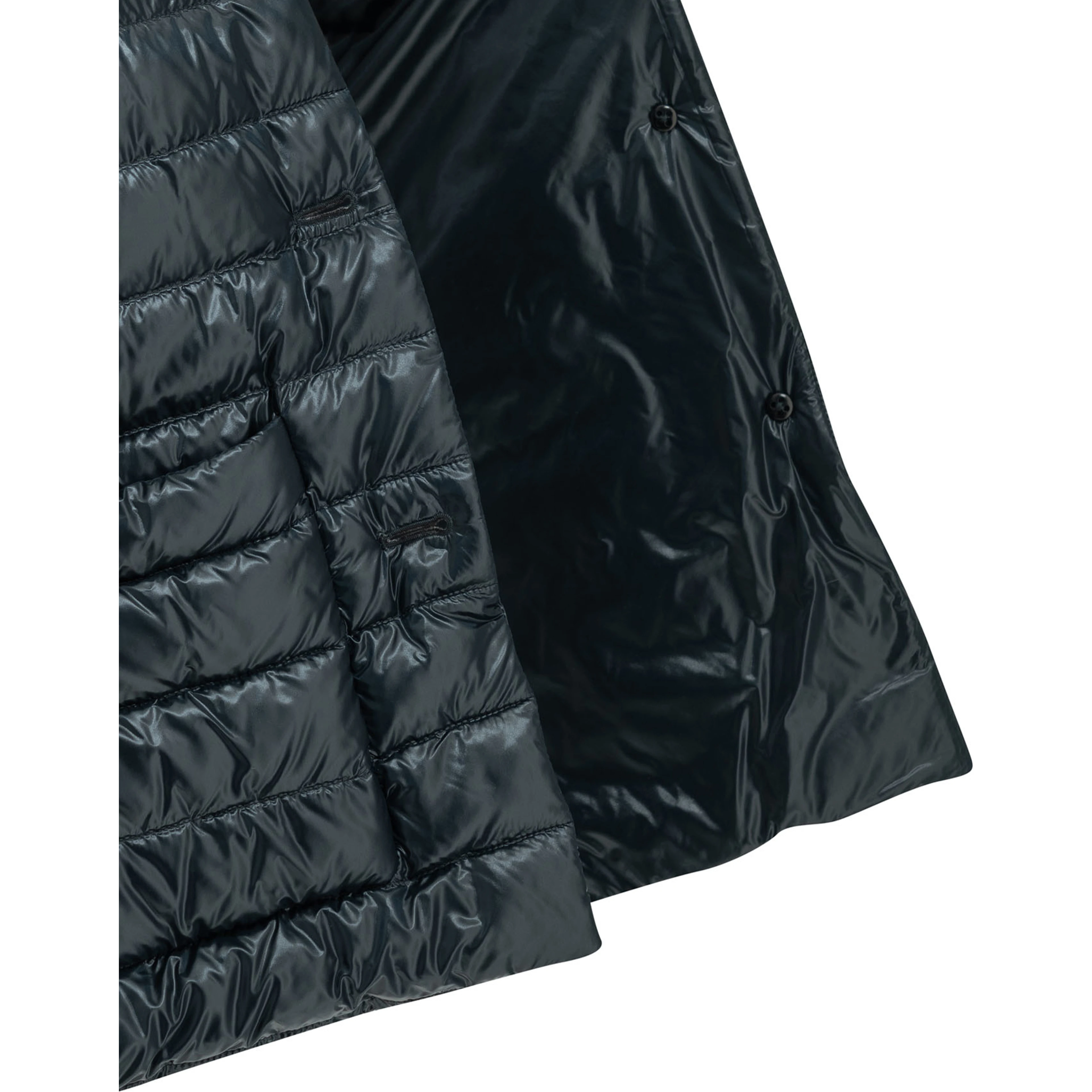 Ultra-light nylon short down jacket