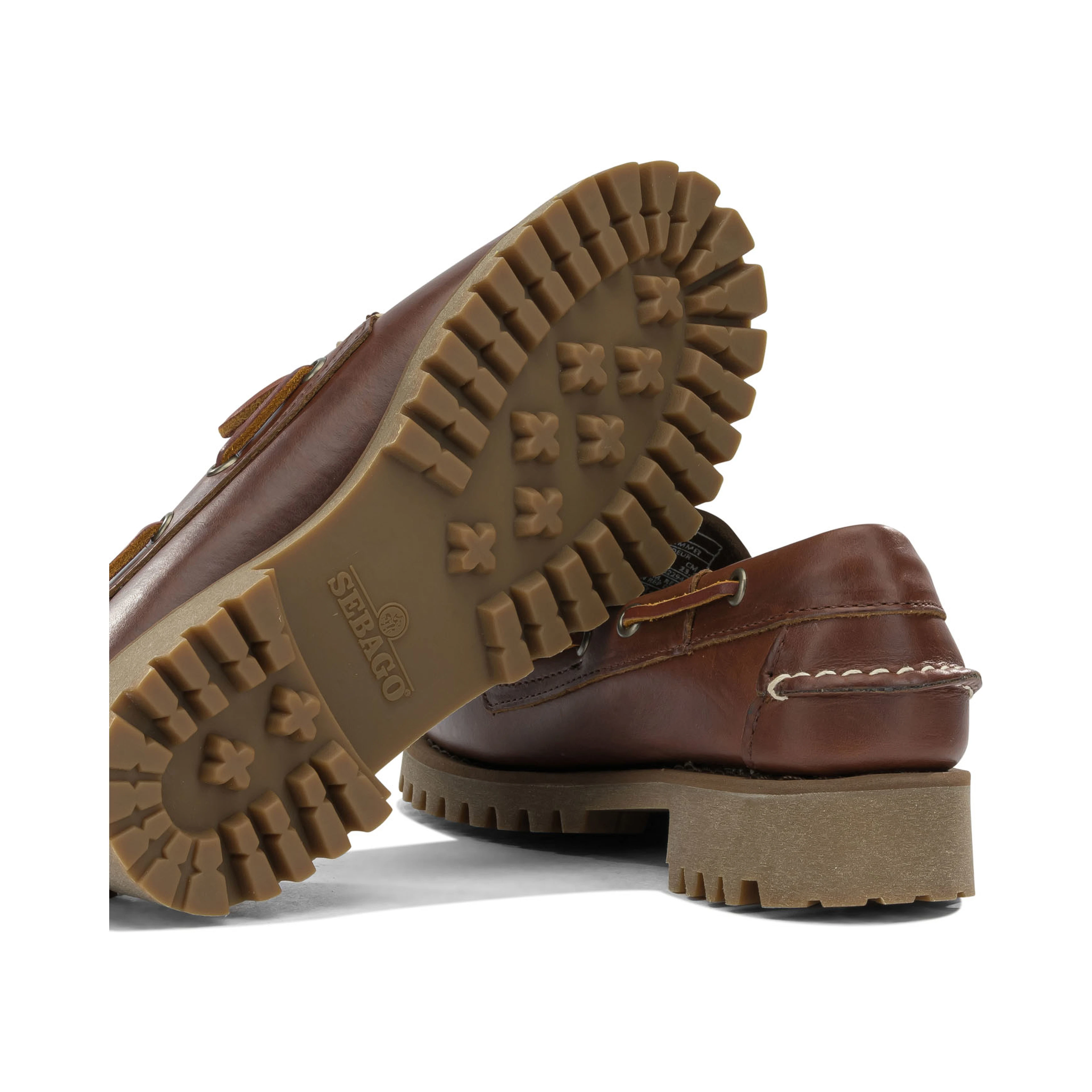 "Ranger Waxy" Lace-Up Loafers