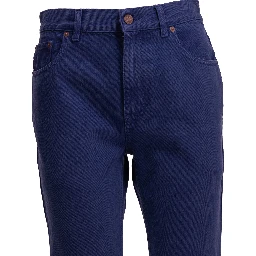 Straight-leg jeans