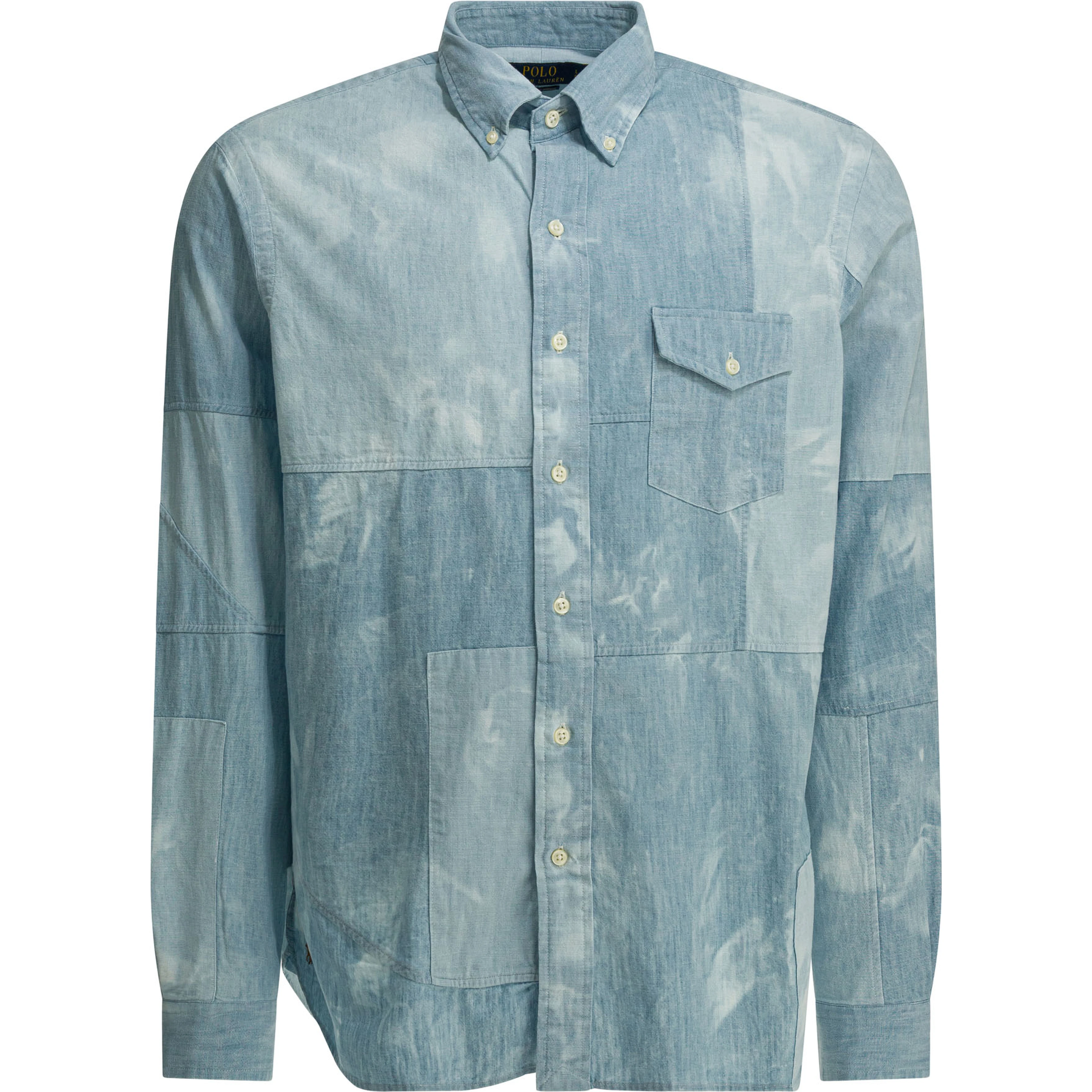 Tie-dye classic-fit casual shirt