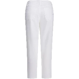 "Arch Drill Stretch" straight Leg Jeans