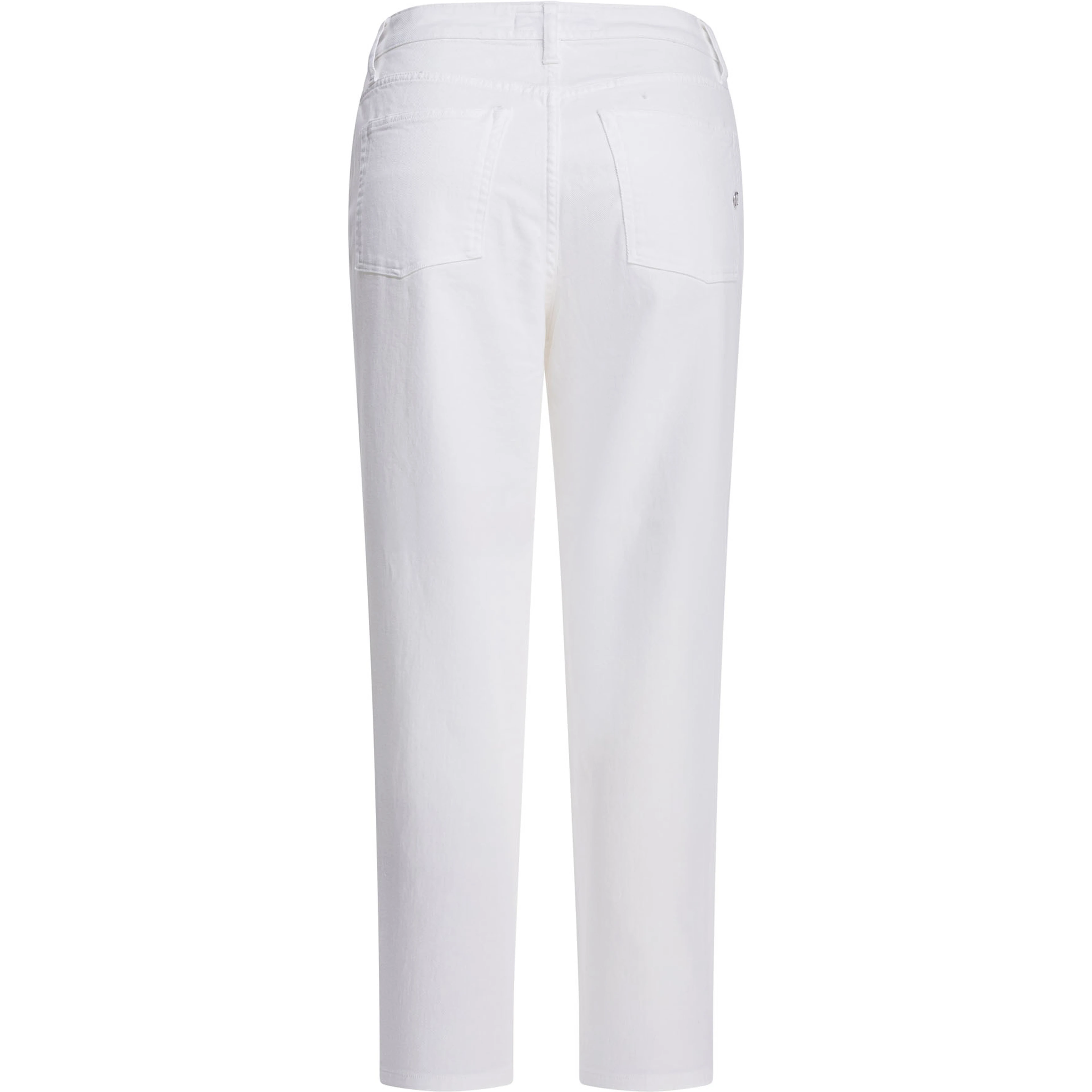"Arch Drill Stretch" straight Leg Jeans