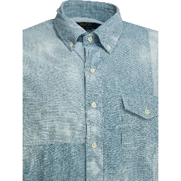 Tie-dye classic-fit casual shirt