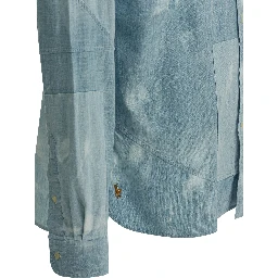 Tie-dye classic-fit casual shirt