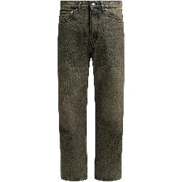 "Third Cut" straight leg jeans