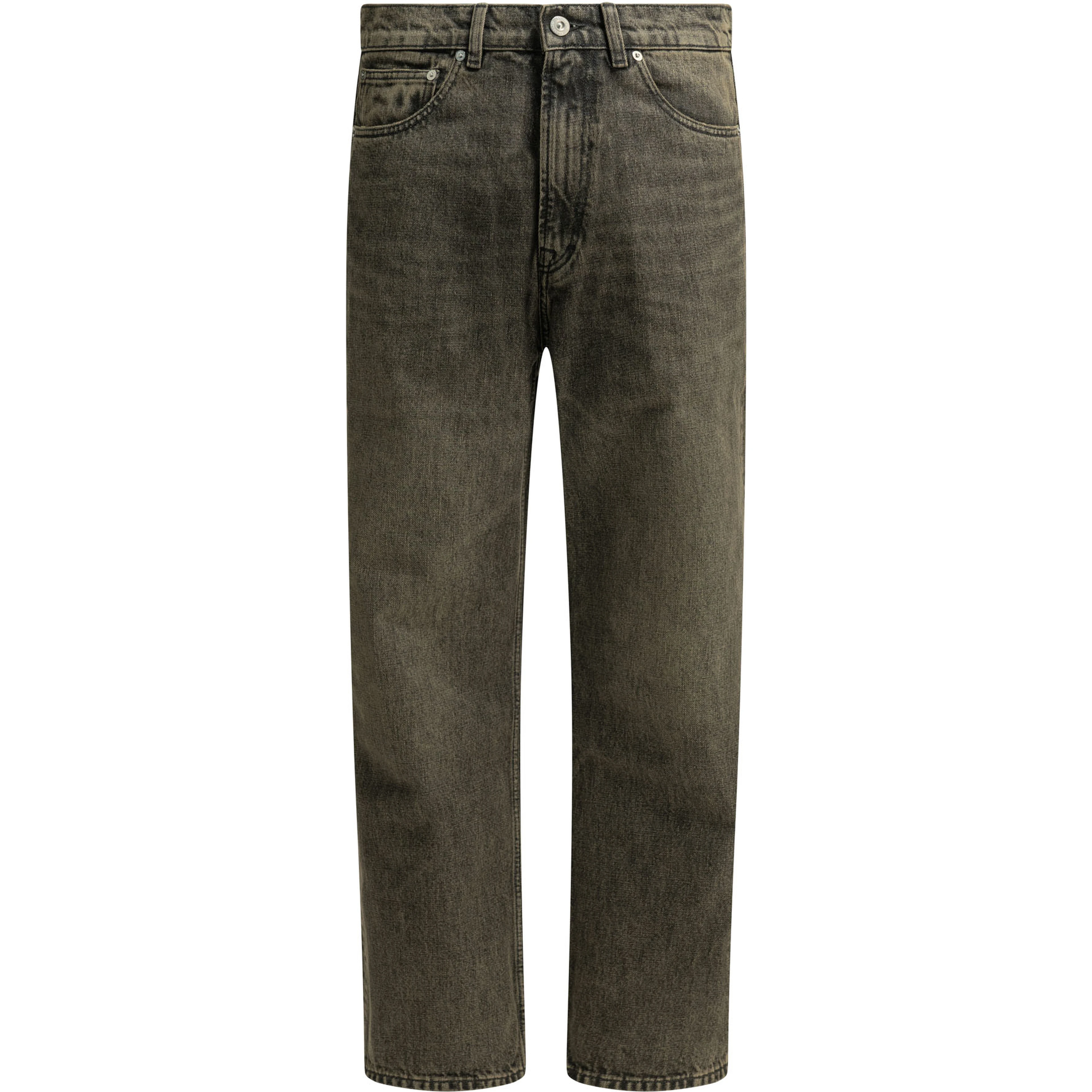 "Third Cut" straight leg jeans