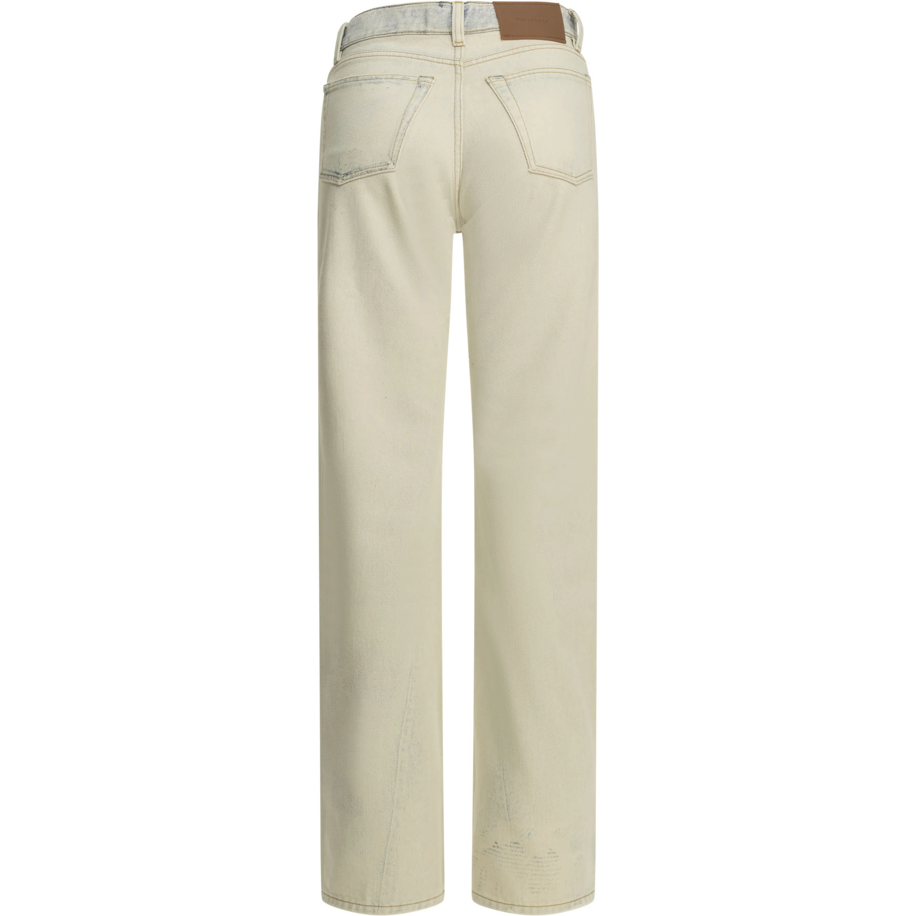 "Wata Cut" Straight Leg Jeans
