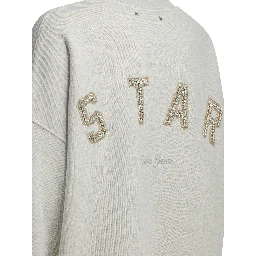 "Star" crewneck sweatshirt
