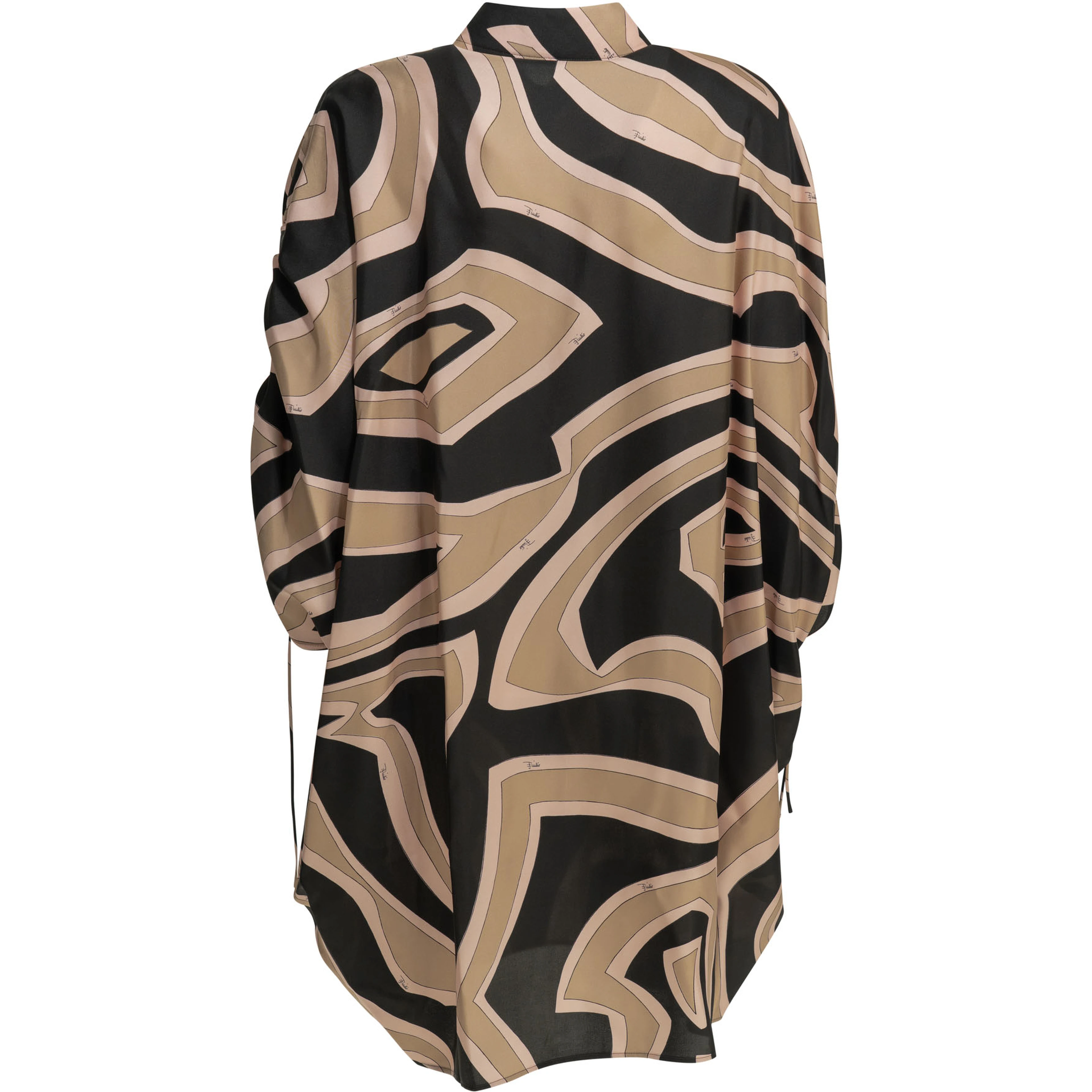 "Labirinto" short kaftan dress