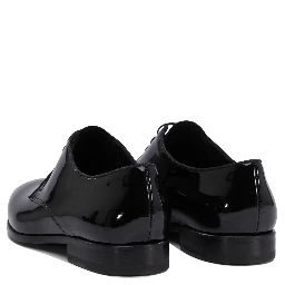 Patent leather oxford