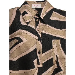 "Labirinto" short kaftan dress