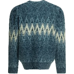 "Indigo Yarn" Cardigan