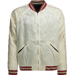 "Oriental" Reversible bomber jacket