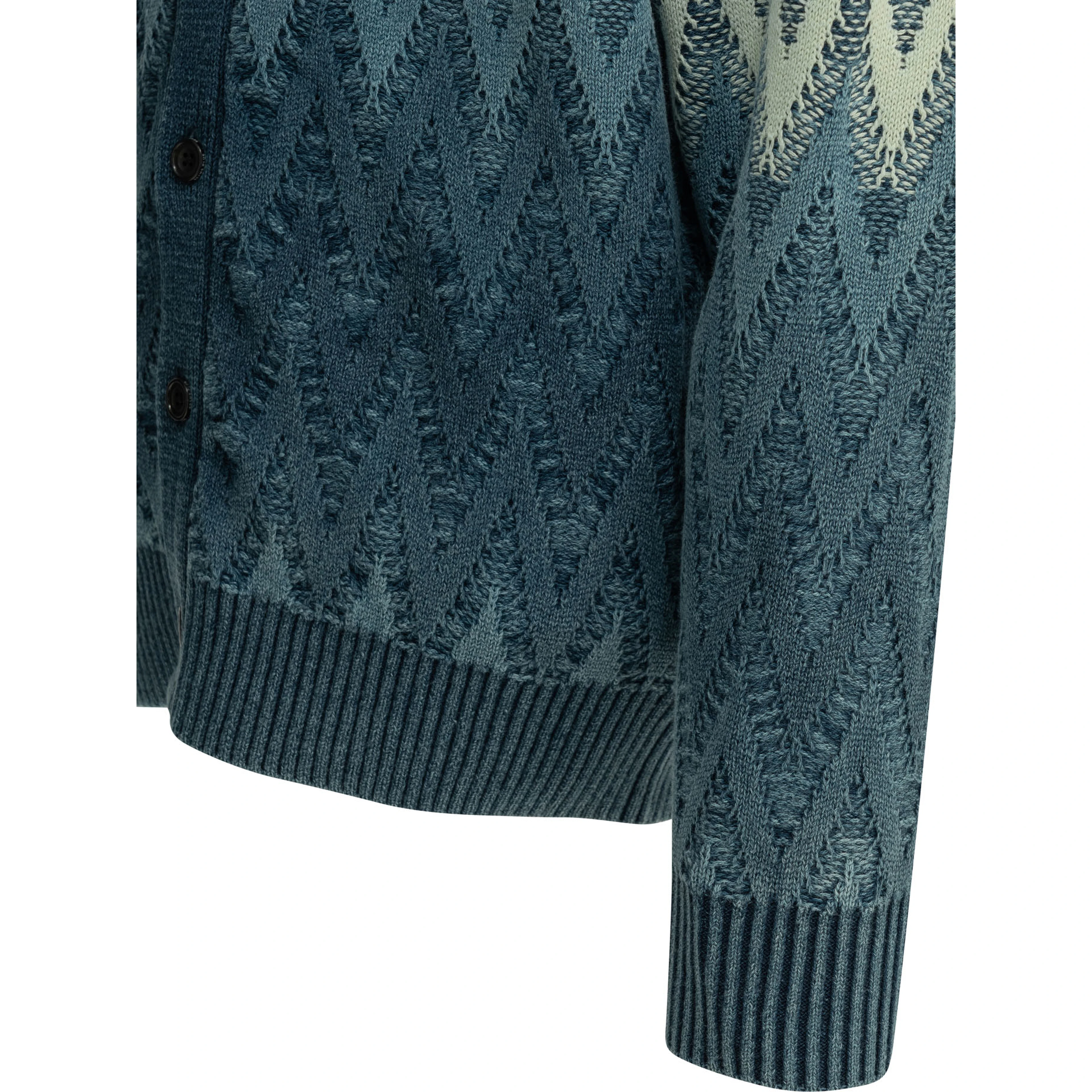 "Indigo Yarn" Cardigan