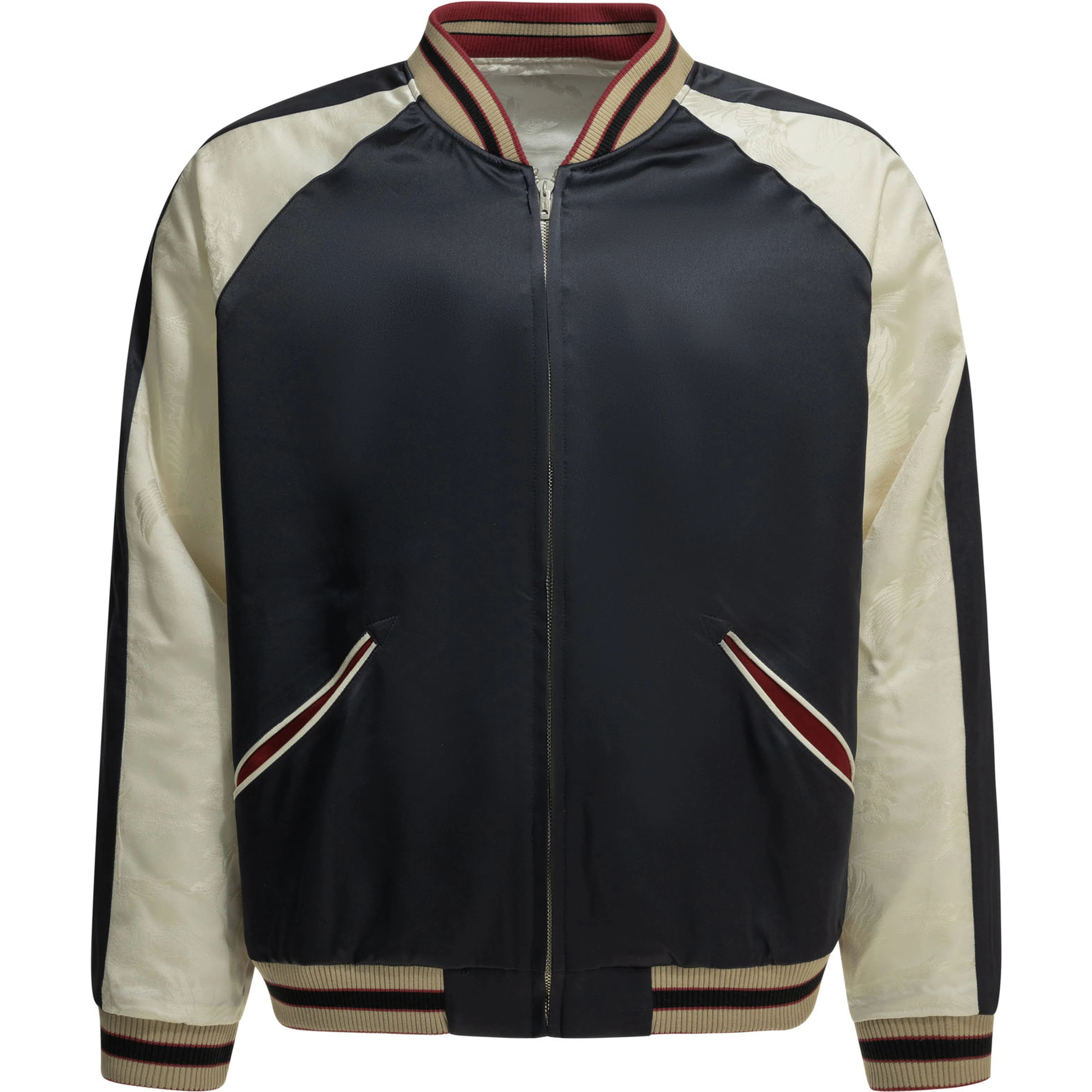 "Oriental" Reversible bomber jacket