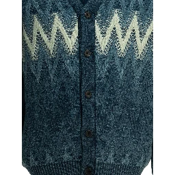 "Indigo Yarn" Cardigan