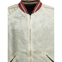 "Oriental" Reversible bomber jacket